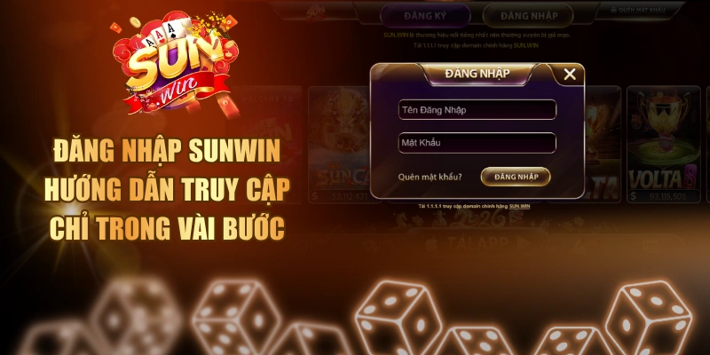 Đăng Nhập SUNWIN - Hướng Dẫn Truy Cập Chỉ Trong Vài Bước